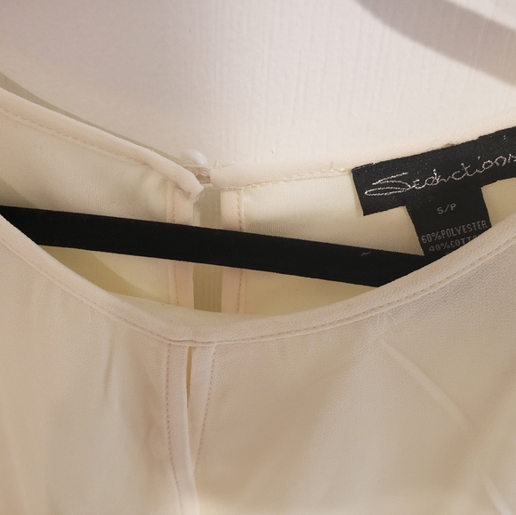 Cream/off-white dress - Picture 3 of 4